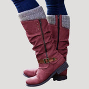 Women’s knee high winter waterproof boots