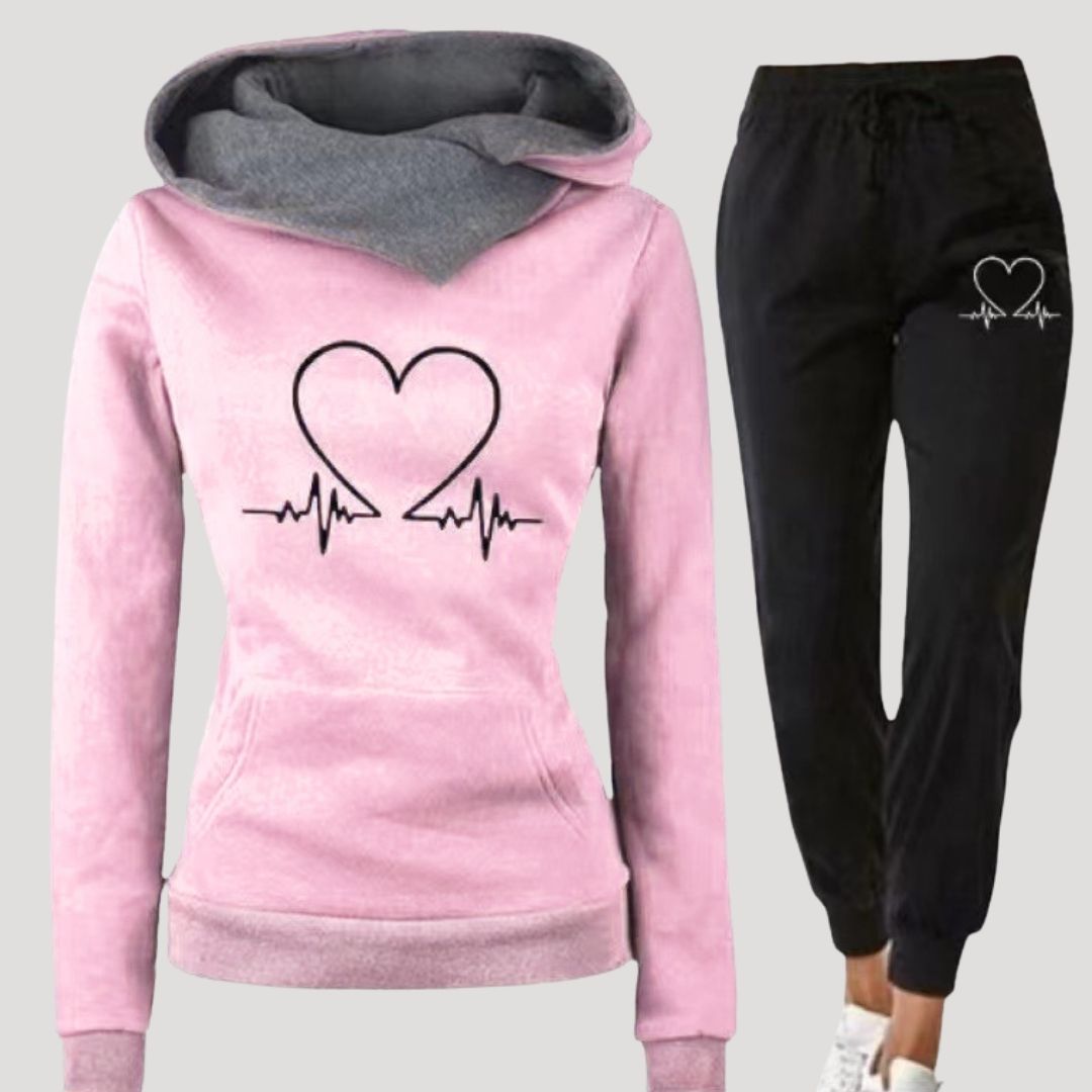 Women’s fleece winter jogger co ord set