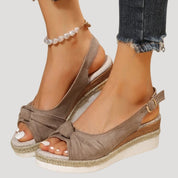 Women’s espadrille wedge sandals open toe