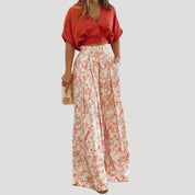 Women’s wide leg co ord set – summer holiday outfit