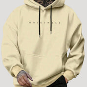 Men’s oversized streetwear hoodie casual pullover