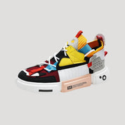 Men’s chunky platform lace up casual trainers