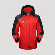 Women waterproof ski winter jacket with hood