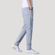 Men lightweight stretch jogger trousers