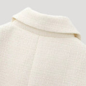 Women tweed bow detail jacket