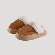 Women’s slippers warm fluffy winter house shoes