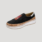 Women’s spring slip ins platform trainers breathable