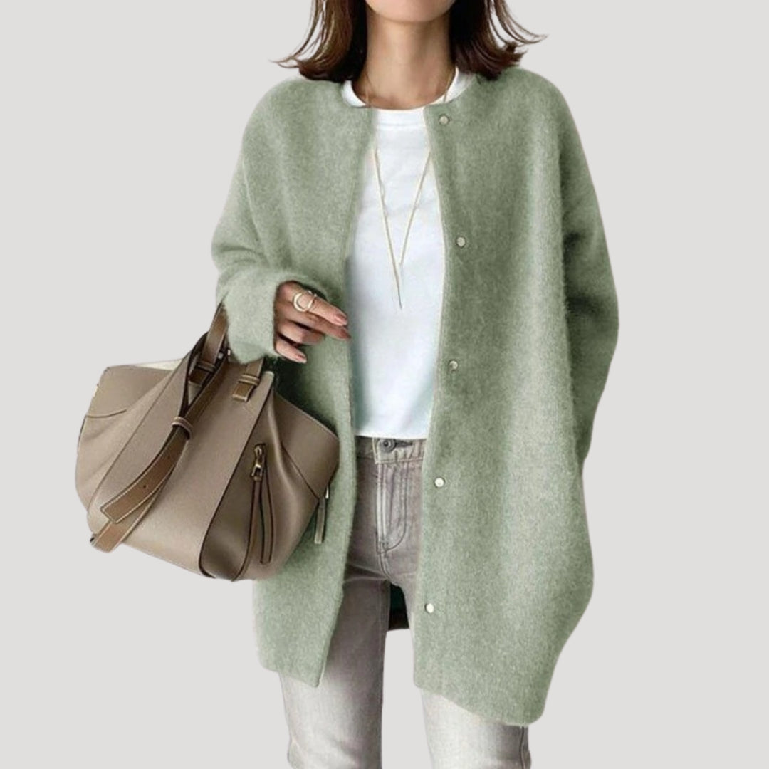 Women cozy wool cardigan