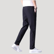 Men lightweight stretch jogger trousers