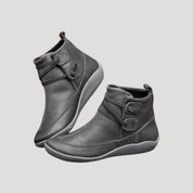 Women’s leather waterproof winter ankle boots