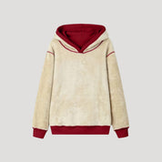 Women fleece-lined cozy hoodie