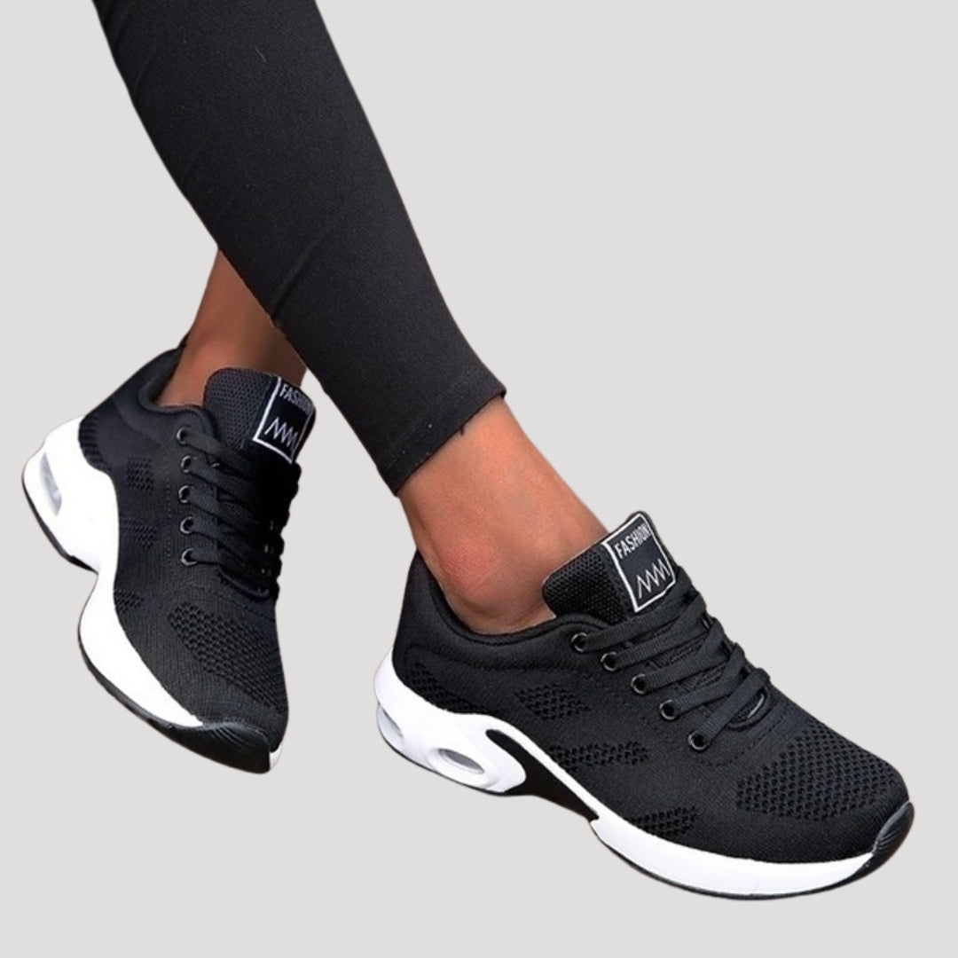 Women breathable lightweight running trainers