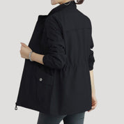 Women’s waterproof lightweight spring windbreaker jacket