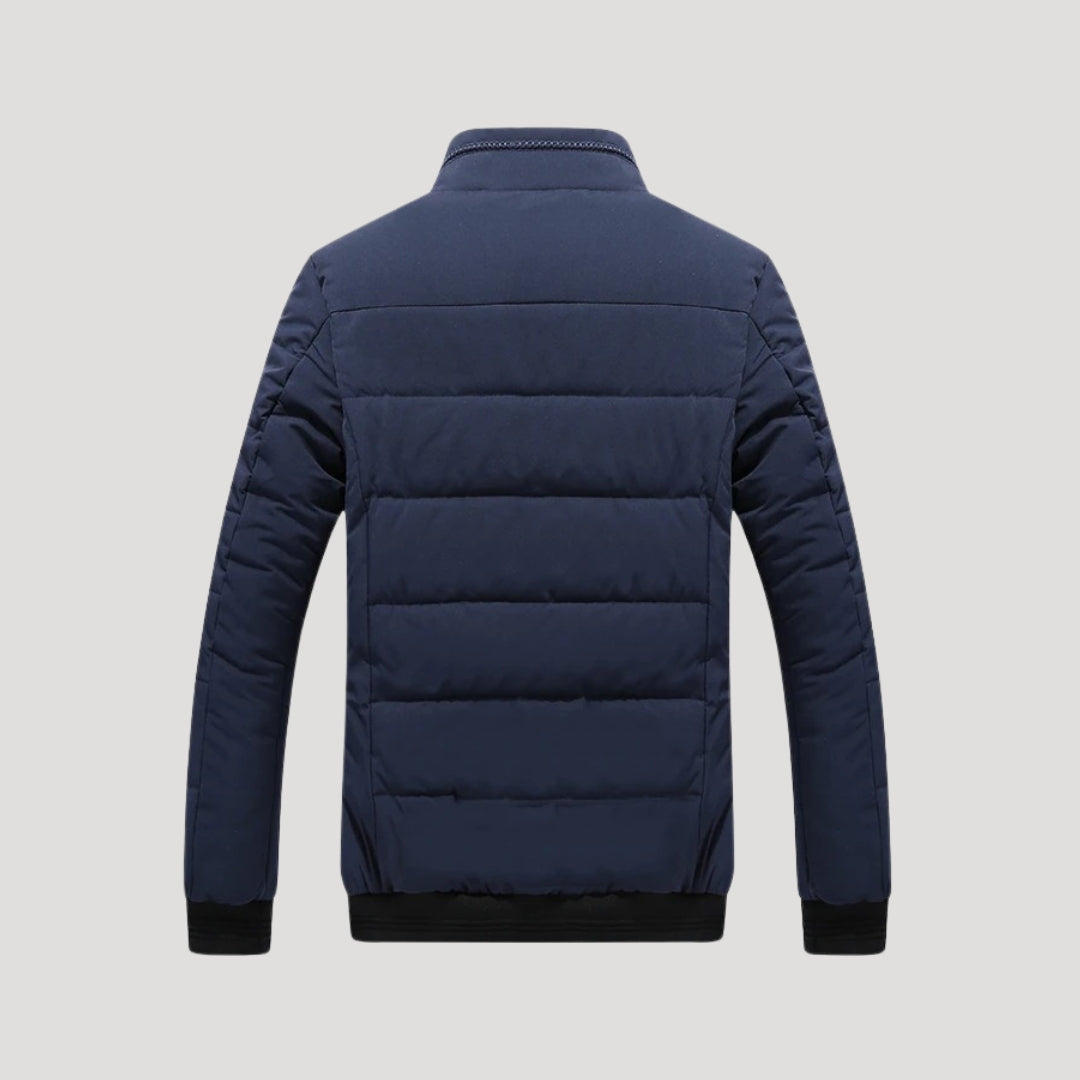 Insulated men's winter jacket