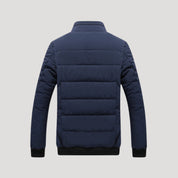 Insulated men's winter jacket