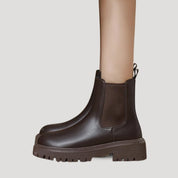 Chelsea boots with chunky sole