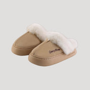 Women’s slippers warm fluffy winter house shoes