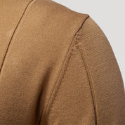 Men's summer knitted short sleeve polo shirt