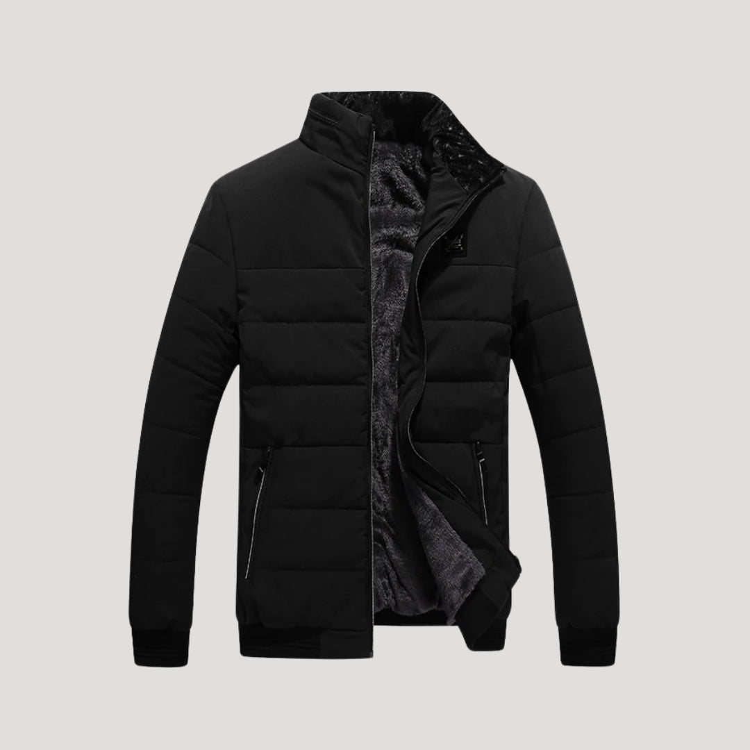 Insulated men's winter jacket