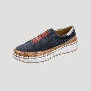 Women’s spring slip ins platform trainers breathable