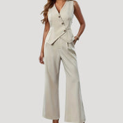 Women’s tailored waistcoat trouser co ord set