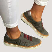 Women’s spring slip ins platform trainers breathable