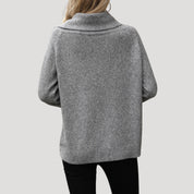 Women’s off the shoulder knit sweater oversized jumper