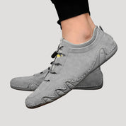 Men’s suede walking casual lace up shoes