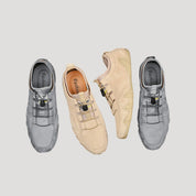 Men’s suede walking casual lace up shoes