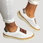 Women’s spring slip ins platform trainers breathable