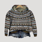 Women’s oversized knit jumper winter casual pullover