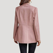 Women's spring long-sleeve blazer jacket
