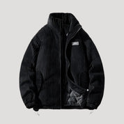 Corduroy insulated jacket