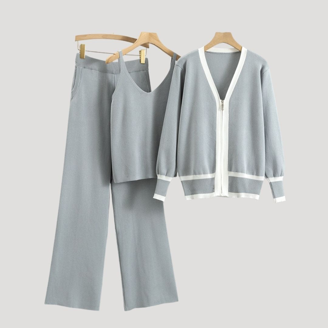 Women’s knitted 3 piece loungewear co ord set