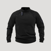 Men’s half zip tactical fleece pullover top