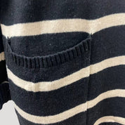 Women’s oversized striped knit baggy winter jumper