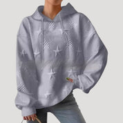 Women’s oversized fleece lined winter hoodie sweatshirt