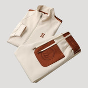 Men’s tracksuit set slim fit zip up loungewear