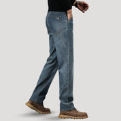 Classic straight-leg jeans