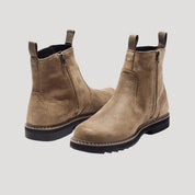 Men’s waterproof leather chelsea winter ankle boots