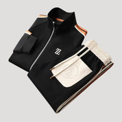 Men’s tracksuit set slim fit zip up loungewear