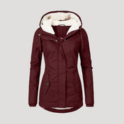 Cosy winter parka jacket