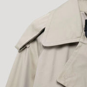 Women cropped trench coat