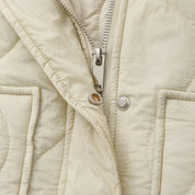 Women’s padded quilted jacket short puffer winter style