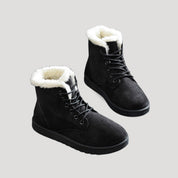 Cozy fur-lined winter boots