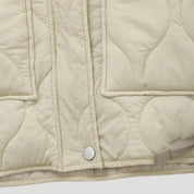 Women’s padded quilted jacket short puffer winter style