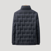 Men’s quilted waterproof puffer winter jacket
