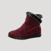 Women faux fur lined winter boots