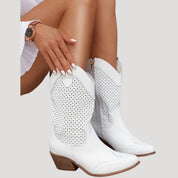 Women’s suede winter ankle boots