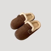 Women’s warm slip on house slipper socks